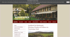 Desktop Screenshot of gut-rothensiek.com