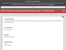 Tablet Screenshot of gut-rothensiek.com